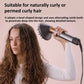 Gray hair diffuser attachment for hair dryer nozzle with vented bowl and prongs