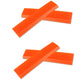 Orange soft rubber car glass scraper blades, mixed pieces