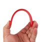 Red soft rubber car glass scraper handle, U-shaped