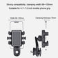 Car phone clamp holder with 4 adjustable grips, black vent mount design