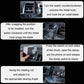 Car phone holder installation steps using metal hook and clamp switch, black