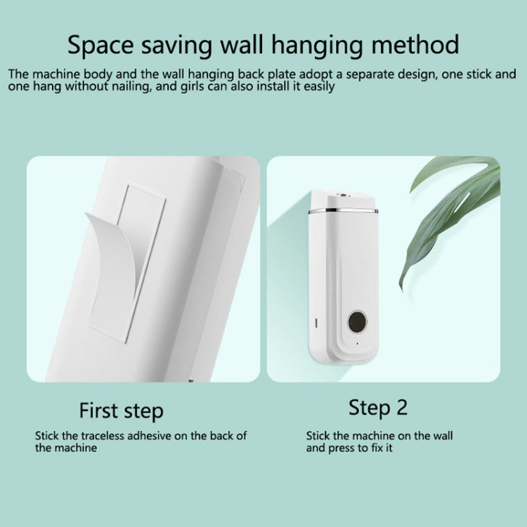Wall-mounted automatic aroma diffuser humidifier fragrance spray machine, white