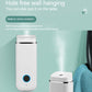 White automatic fragrance spray aroma humidifier with blue control light
