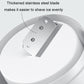 Shaved ice machine blade assembly with thick stainless steel double cutting blades.
