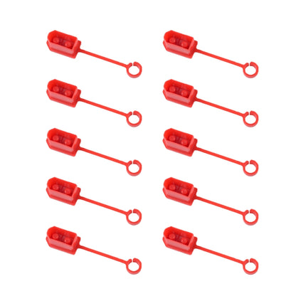 XT60 plug protective covers, red set with loop dust caps and anti-oxidation fit