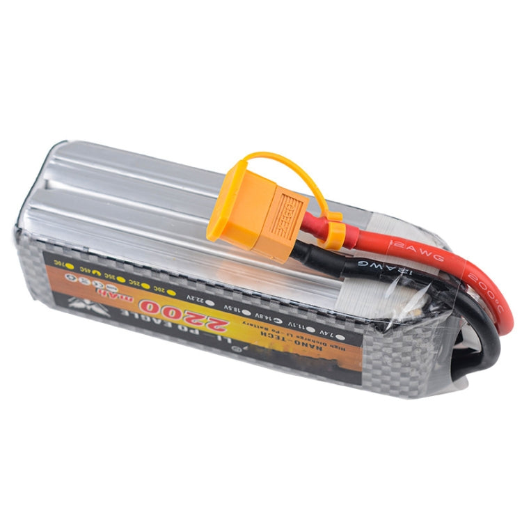 XT60 plug protective cover attached to battery terminals, yellow loop dust cap