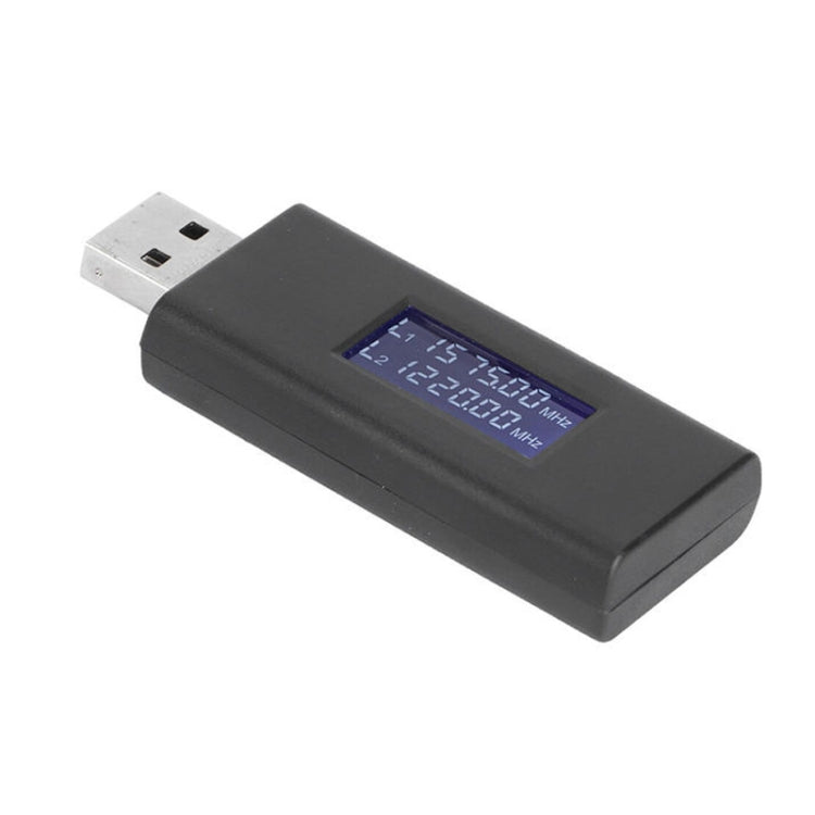 USB flash-style GPS jammer with built-in LCD screen and metal USB plug
