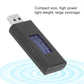 Angled black USB GPS jammer with illuminated LCD screen, compact flash shape