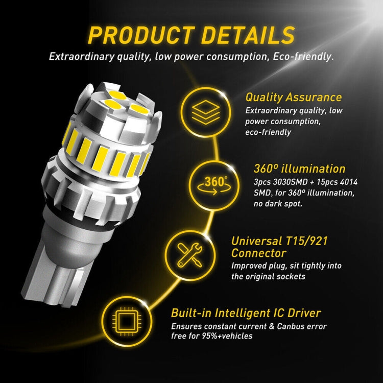 Illuminated T10 LED bulb with white light chips on gray finned body