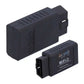 WiFi OBD-II diagnostic adapter with side ports and OBD connector, black housing
