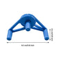 Blue plant training clip with size measurements, 10-pack