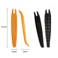 Car trim pry tools size diagram: orange and black pieces, 137 mm total