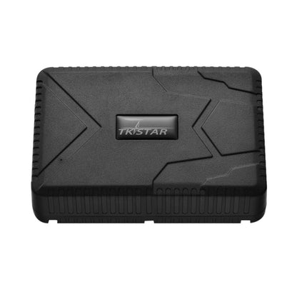 Black TKSTAR GPS tracker unit with TRKSTAR logo on rugged protective casing