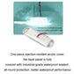 Waterproof LED warning light with clear one-piece acrylic cover and wiring