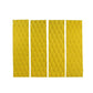 Yellow EVA diamond anti-skid surfboard pads with raised traction diamond pattern
