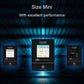 Compact ToolkitRC M4 AC balance charger with LCD screen and front indicator button
