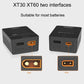 Battery balance charger with XT30 and XT60 two-interface output ports