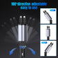 Car fast charger with 180-degree adjustable retractable connector and dual output ports