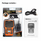 FOXWELL NT301 OBD2 CAN EOBD code reader tool with USB cable and box contents