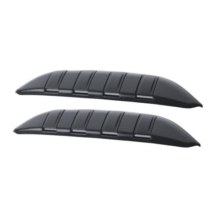 Car seat back hook brackets, dark gray, 2-piece set