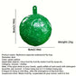 Green hanging sticky trap ball with mounting loop