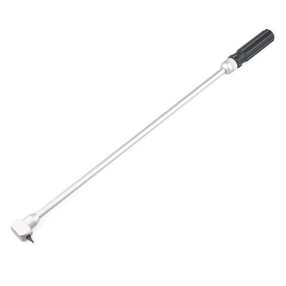 90-degree pilot screw adjustment screwdriver bit with long metal shaft