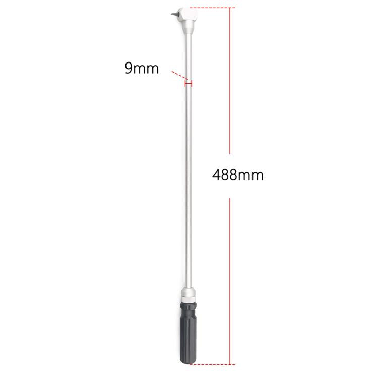 Pilot screw adjustment tool, 488mm long with 9mm tip