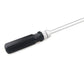 Carburetor adjustment screwdriver bit with black grip handle and metal shaft