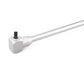 Square drive head screwdriver bit for 90-degree pilot screw adjustment