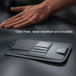 Car sun visor organizer card holder bag with card slots and mesh pocket, durable finish