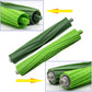 Robot vacuum side brush kit with green bristles and white mounting hub