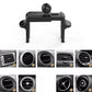 Car air vent phone holder, black mount frame with central ball connector