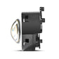 3-inch LED demon eye light housing with white LED ring on the front module