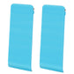 Replacement kickstand back shell holder for Nintendo Switch, blue, two-piece set