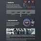Braking and turbo pressure test charts with speed readings and icons