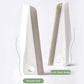Set of manual cleaning scraper pieces with perforated brush strip and smooth strip