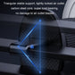 Car ring-light magnetic phone holder with sturdy support near the air outlet