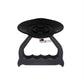 Car dent suction puller viewed from above with black rubber suction cup