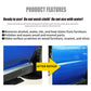 Yellow car scratch repair cloth with serrated edge detail