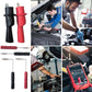 Multimeter probe kit with red and black insulated probes and metal tips for testing