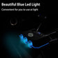 Car cigarette lighter splitter with blue LED rings and voltage display
