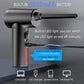 Wireless handheld vacuum air pump with built-in LED light and charging status lights