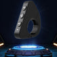 Black wireless handlebar control remote with button panel and clamp mount