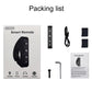Black wireless motorcycle handlebar Bluetooth remote control with media buttons