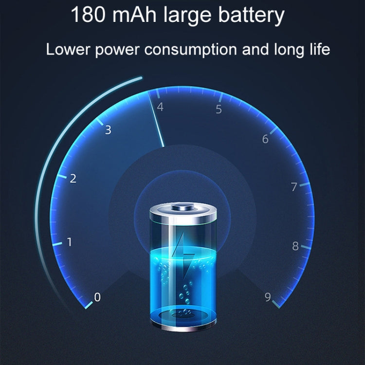Battery indicator view for black handlebar Bluetooth remote controller