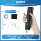 Spot welding machine package contents and handheld unit illustration