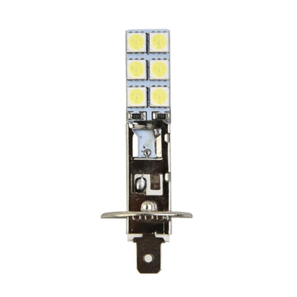 H1/H3 LED fog light bulb with multi yellow LED chips and metal mounting base