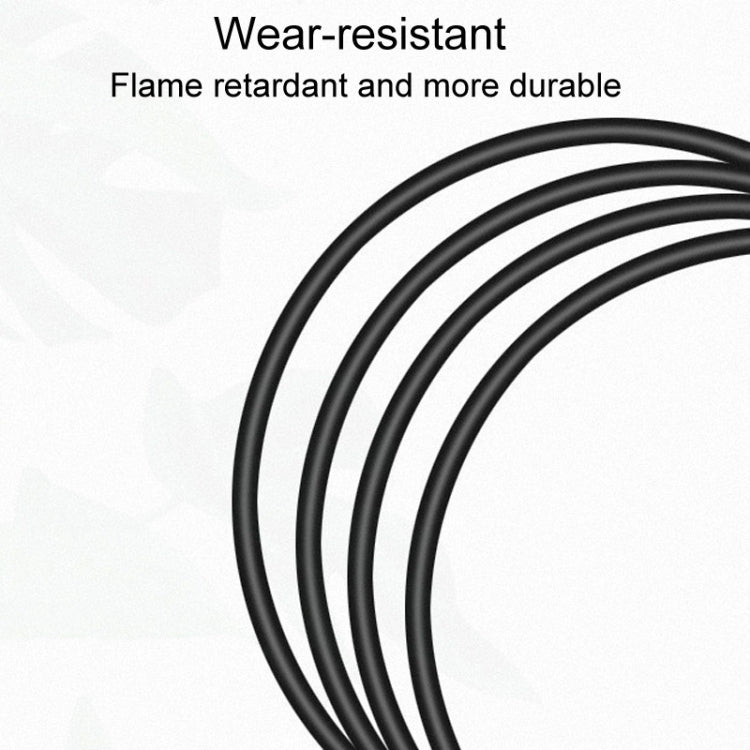 Coiled black AV audio cables with protective outer jacket and shielded wiring