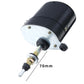 Front wiper motor with long shaft, showing 70mm linkage length