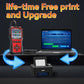 KONNWEI KW340 OBDII+OBD code reader tool with LCD screen and connected cable